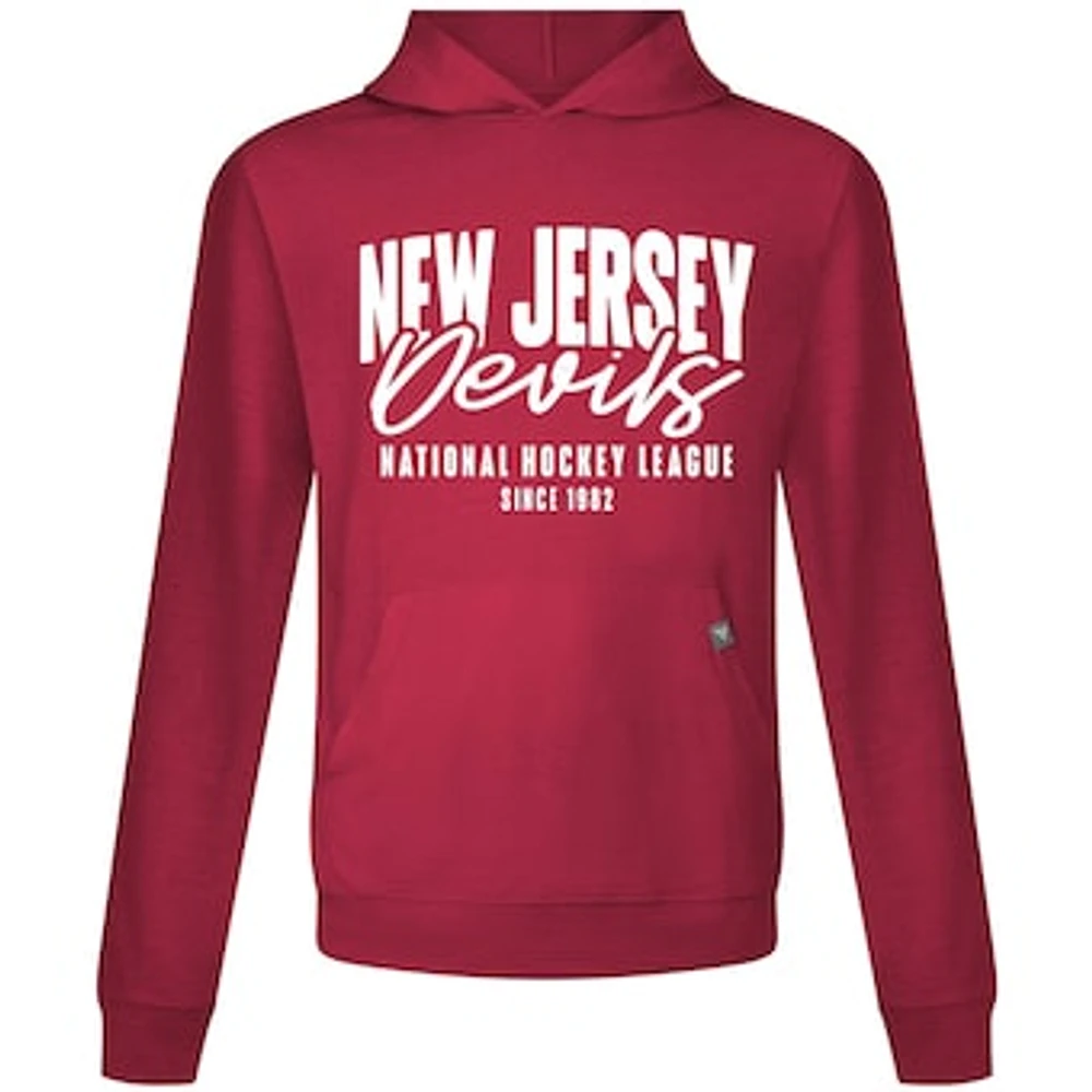 Men's Levelwear New Jersey Devils Relay Response Pullover Hoodie