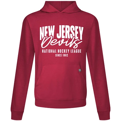 Men's Levelwear New Jersey Devils Relay Response Pullover Hoodie