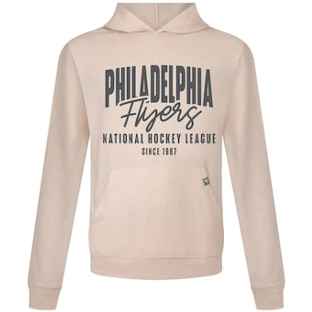 Men's Levelwear Khaki Philadelphia Flyers Relay Response Pullover Hoodie