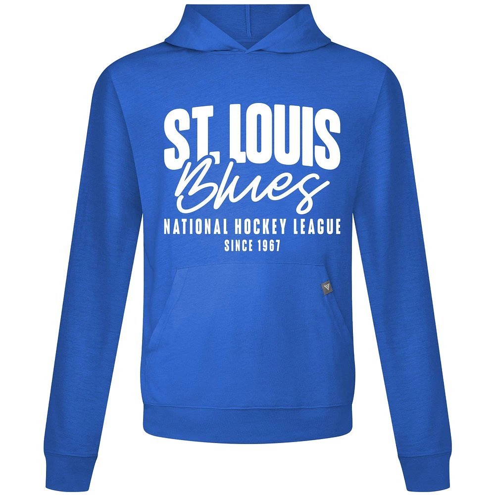 Men's Levelwear Royal St. Louis Blues Relay Response Pullover Hoodie