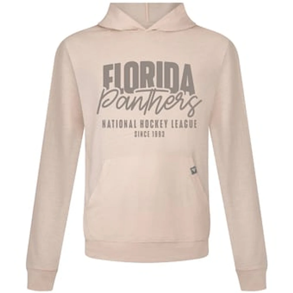 Men's Levelwear Khaki Florida Panthers Relay Response Pullover Hoodie