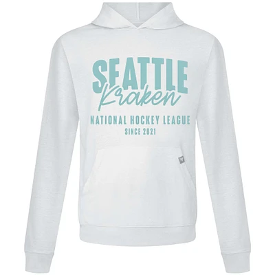 Men's Levelwear White Seattle Kraken Relay Response Pullover Hoodie