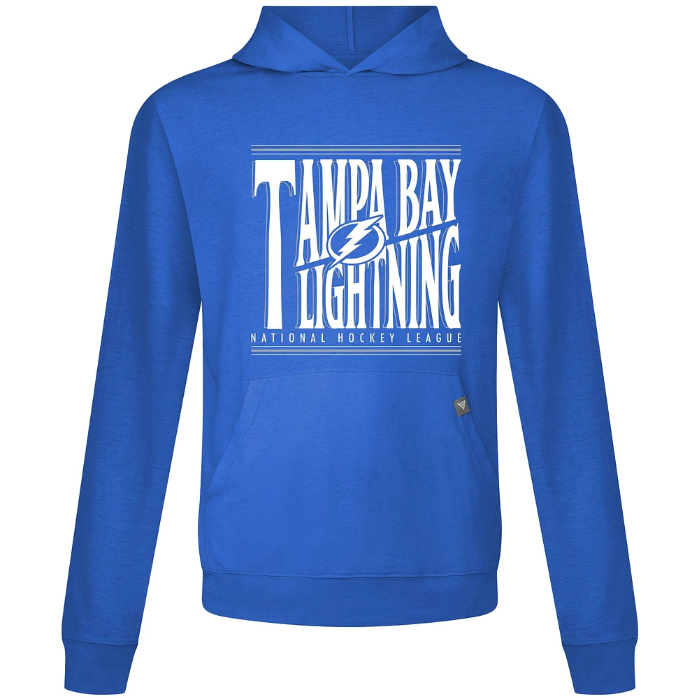 Men's Levelwear Royal Tampa Bay Lightning Relay Powerhouse Pullover Hoodie