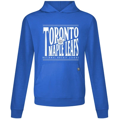 Men's Levelwear Royal Toronto Maple Leafs Relay Powerhouse Pullover Hoodie