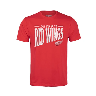 Youth Levelwear Red Detroit Wings Little Richmond Tally T-Shirt