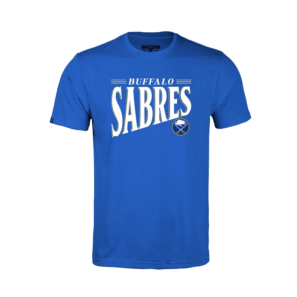 Youth Levelwear Royal Buffalo Sabres Little Richmond Tally T-Shirt