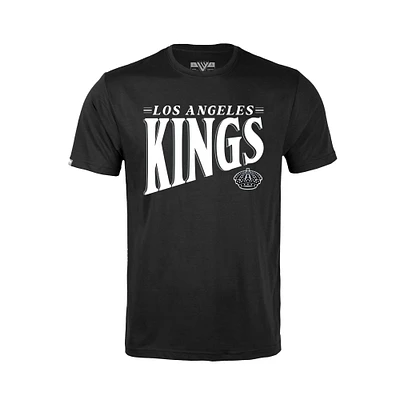 Youth Levelwear Black Los Angeles Kings Little Richmond Tally T-Shirt