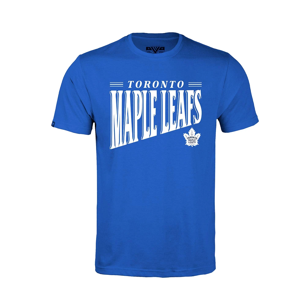 Youth Levelwear Royal Toronto Maple Leafs Little Richmond Tally T-Shirt