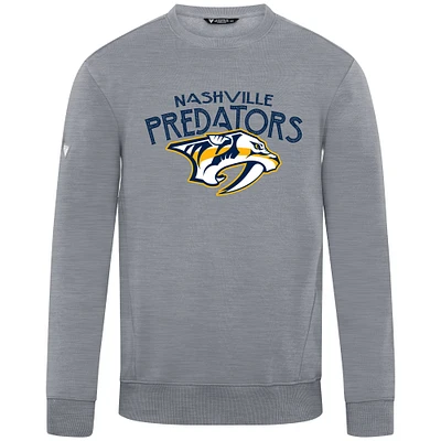 Men's Levelwear Gray Nashville Predators Zane Mission Sweatshirt
