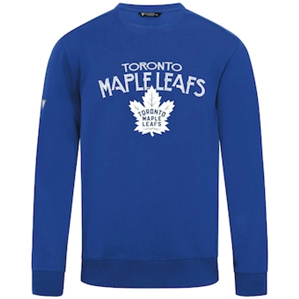 Men's Levelwear Royal Toronto Maple Leafs Zane Mission Sweatshirt
