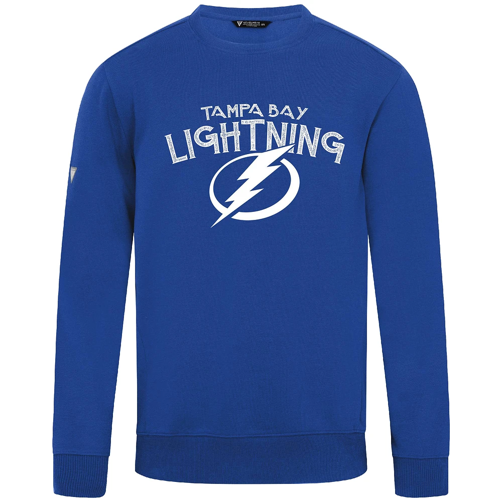 Men's Levelwear Royal Tampa Bay Lightning Zane Mission Sweatshirt