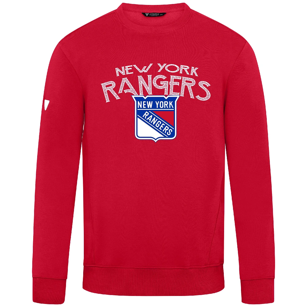 Men's Levelwear New York Rangers Zane Mission Sweatshirt