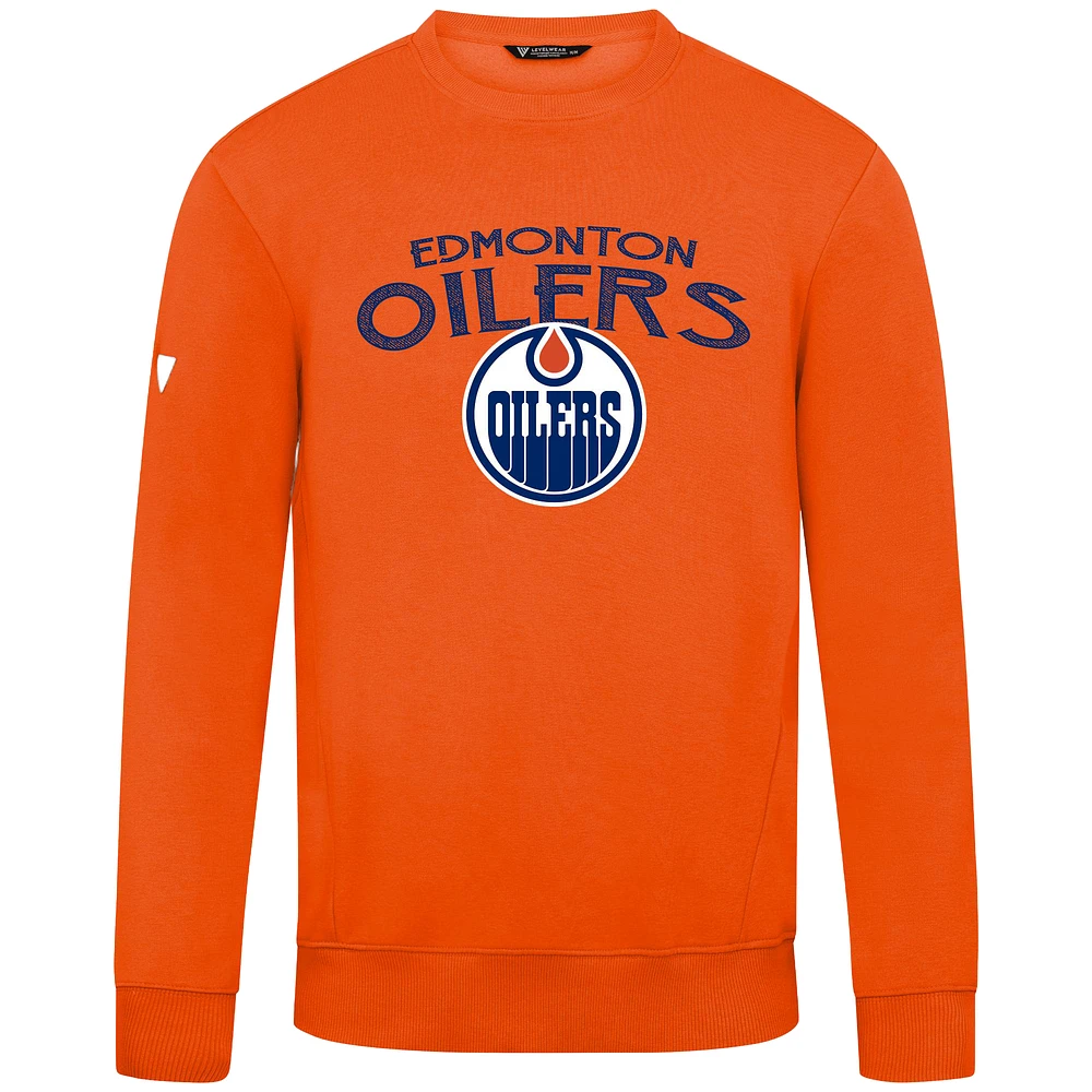 Men's Levelwear Edmonton Oilers Zane Mission Sweatshirt