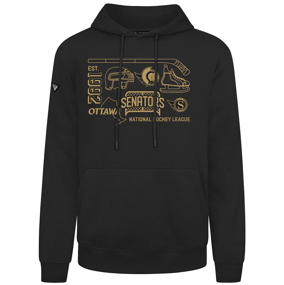 Men's Levelwear Ottawa Senators Podium Campaign Pullover Hoodie