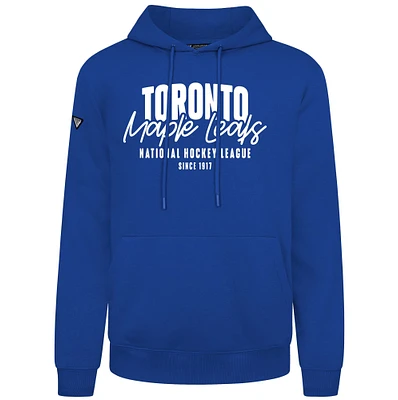 Men's Levelwear Royal Toronto Maple Leafs Podium Response Pullover Hoodie
