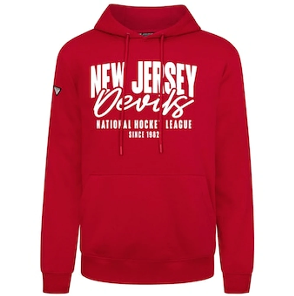 Men's Levelwear New Jersey Devils Podium Response Pullover Hoodie