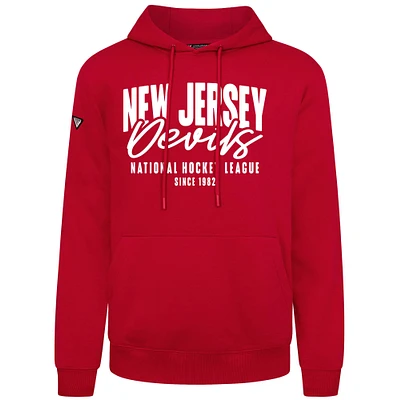 Men's Levelwear New Jersey Devils Podium Response Pullover Hoodie