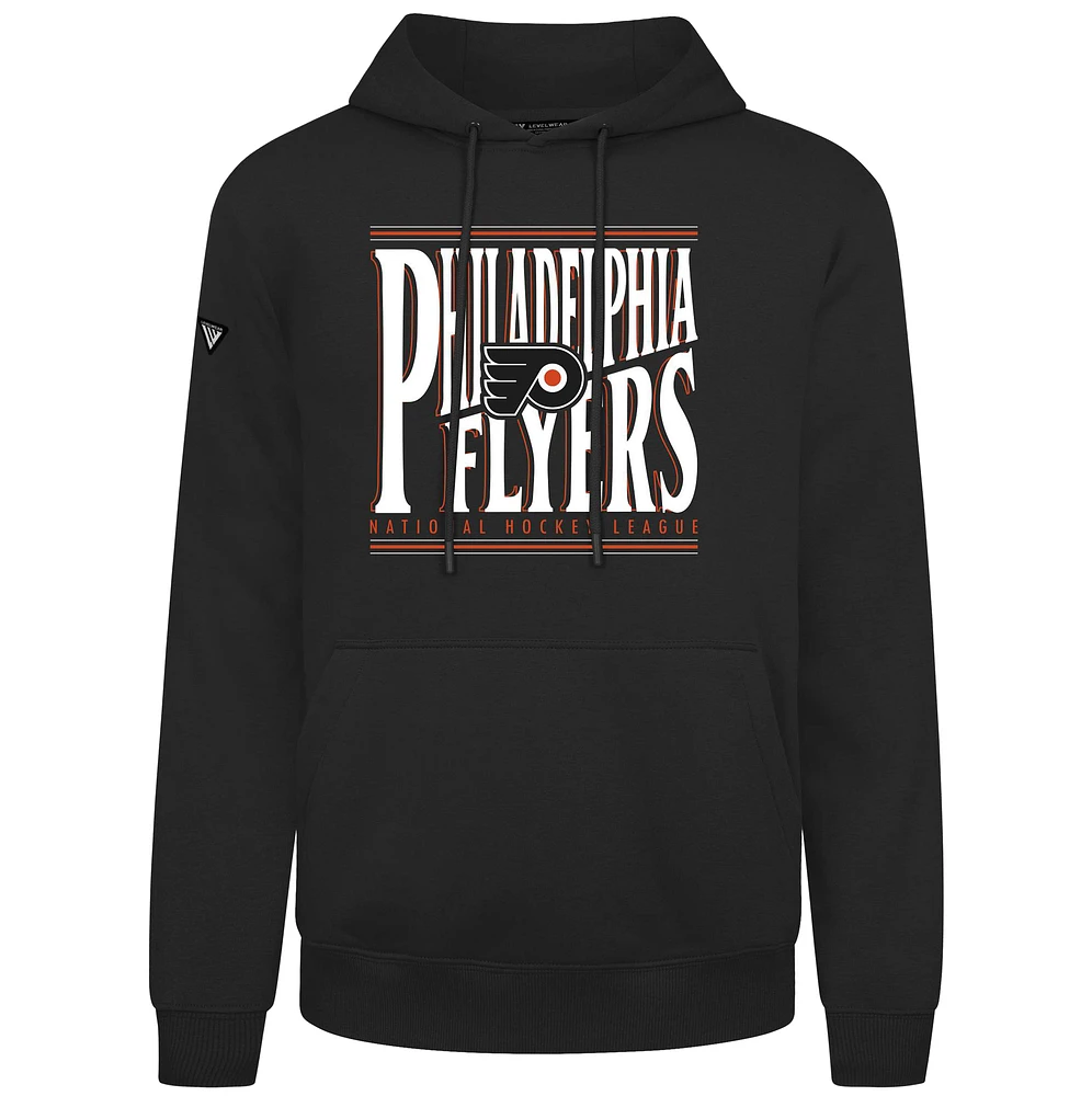 Men's Levelwear Philadelphia Flyers Podium Powerhouse Pullover Hoodie