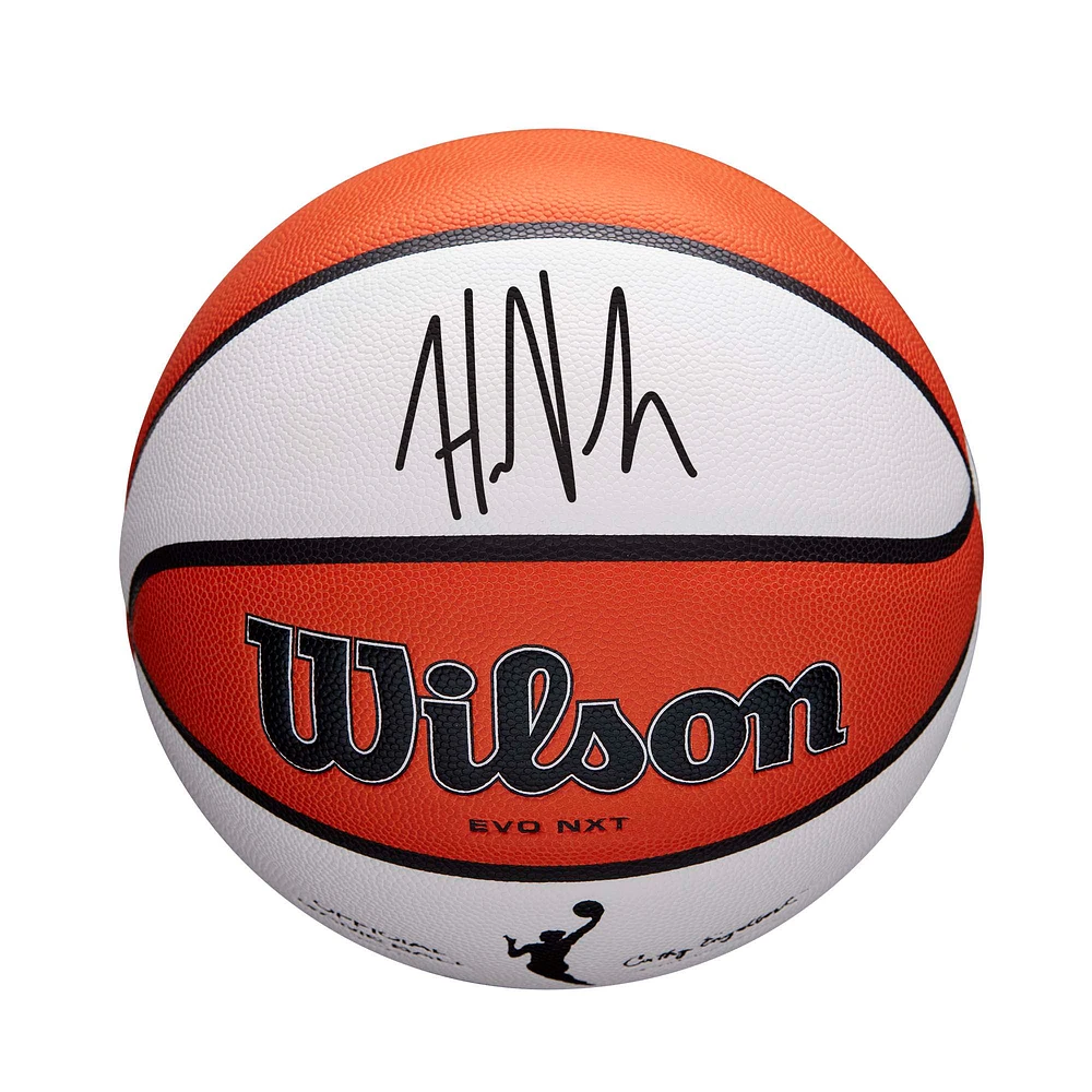 Hailey Van Lith Chicago Sky 2025 WNBA Draft Autographed Wilson Authentic Series Indoor/Outdoor Basketball