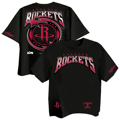 Men's Two Hype Black Houston Rockets Drip & Dime Collection Premium T-Shirt