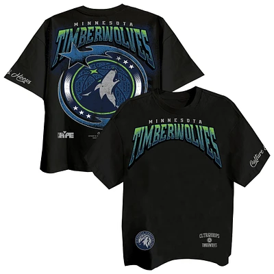Men's Two Hype Black Minnesota Timberwolves Drip & Dime Collection Premium T-Shirt