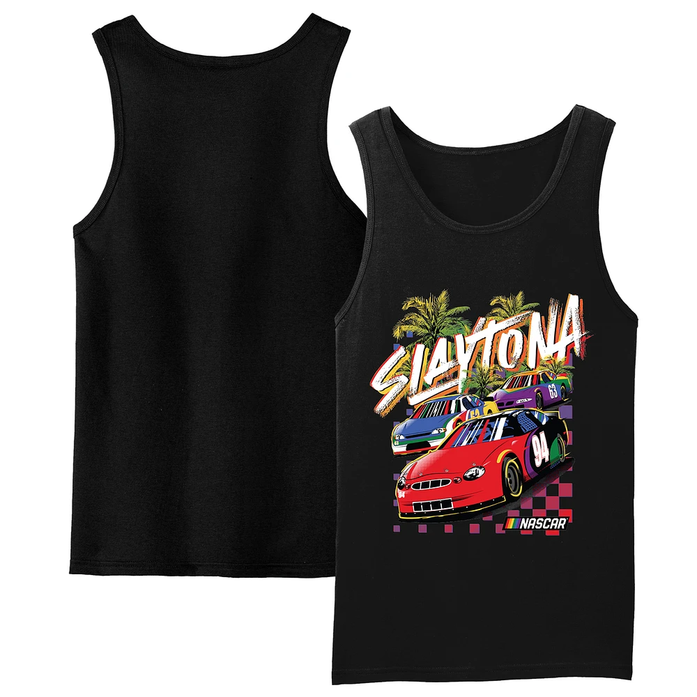 Men's NASCAR Black Slaytona Tank Top