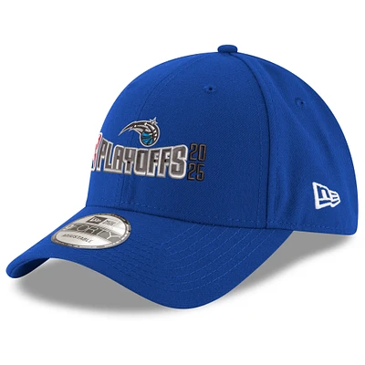 Men's New Era Blue Orlando Magic 2025 NBA Playoffs 9FORTY Adjustable Hat