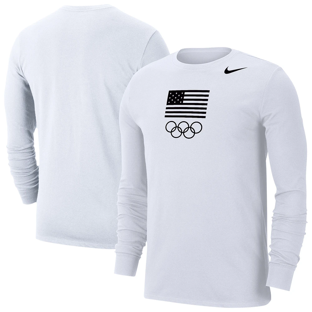 Men's Nike Team USA Performance Long Sleeve T-Shirt