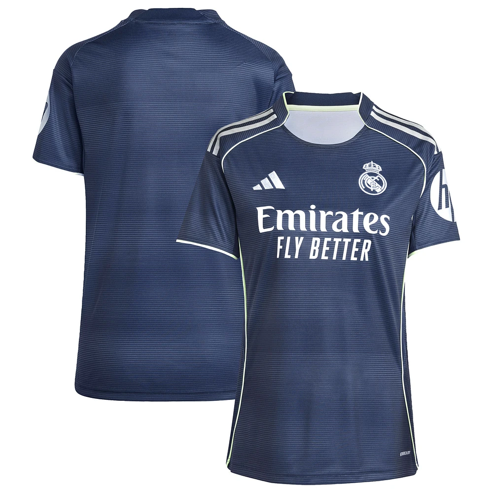 Women's adidas Blue Real Madrid 2025/26 Away Replica Jersey