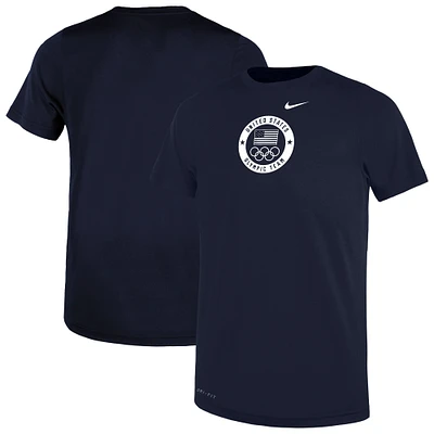 Preschool Nike Navy Team USA Legend Performance T-Shirt