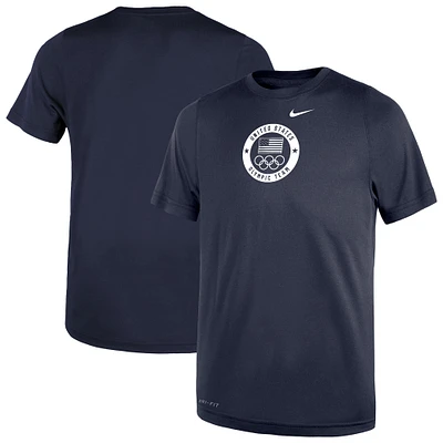 Toddler Nike Navy Team USA Legend Performance T-Shirt