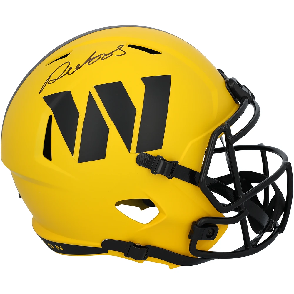 Deebo Samuel Sr Washington Commanders Autographed Riddell Rave Speed Replica Helmet