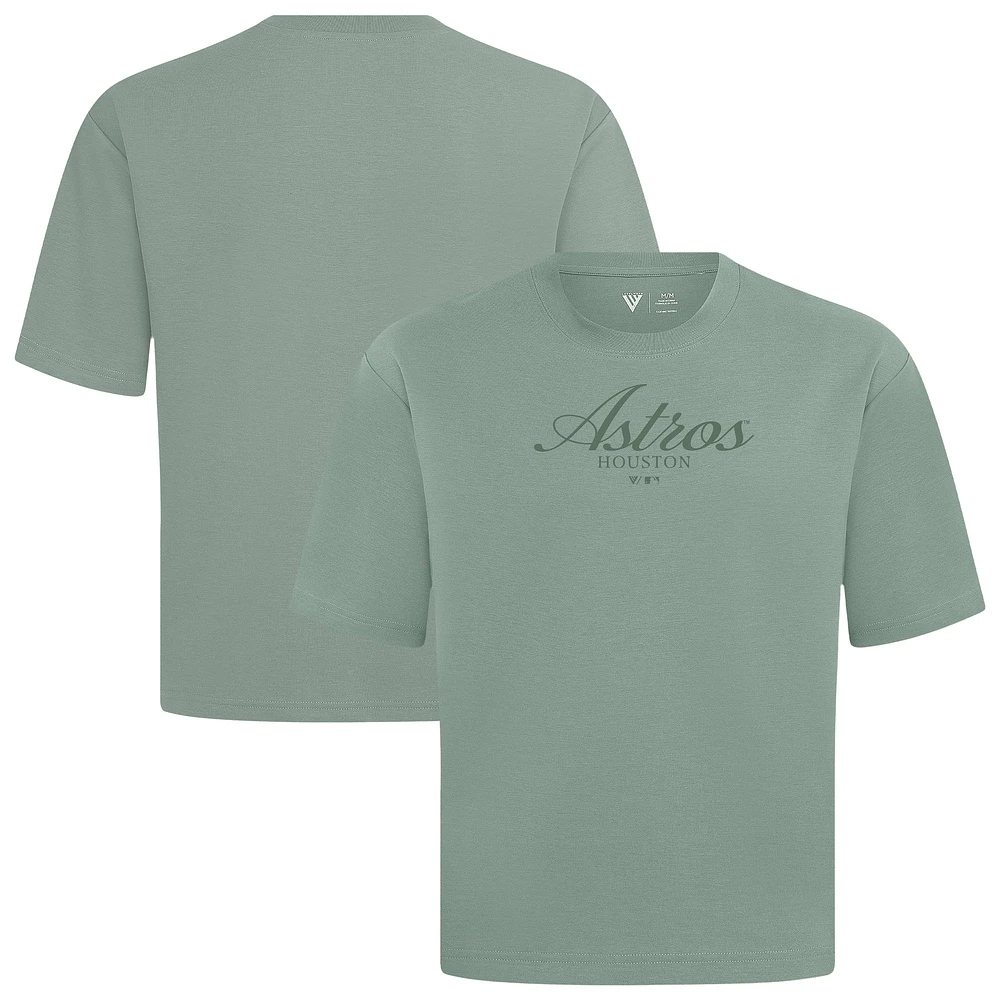 Men's Levelwear Houston Astros Ethereal Oversized Luxe Signature Knit T-Shirt