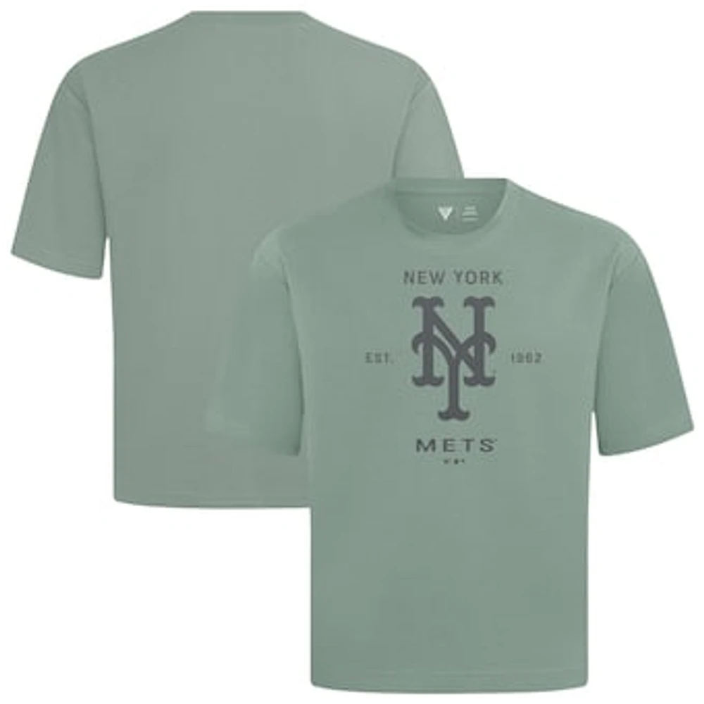 Men's Levelwear New York Mets Crossway Oversized Luxe Signature Knit T-Shirt