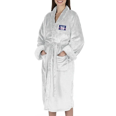 Women's The Northwest Group White New York Giants Rollout Silk Touch Robe