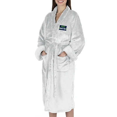 Women's The Northwest Group White Seattle Seahawks Rollout Silk Touch Robe