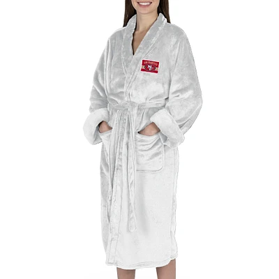 Women's The Northwest Group White San Francisco 49ers Rollout Silk Touch Robe