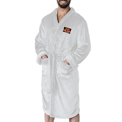 Men's The Northwest Group White Cincinnati Bengals Rollout Silk Touch Robe
