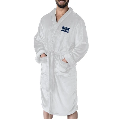 Men's The Northwest Group White Dallas Cowboys Rollout Silk Touch Robe