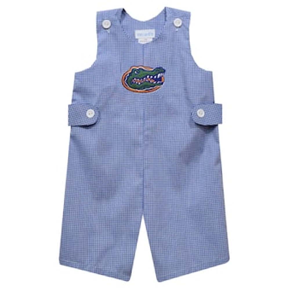 Infant Vive La Fete Royal Florida Gators Gingham Jon Romper