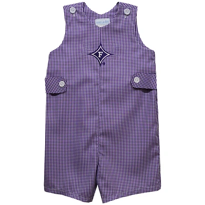 Toddler Vive La Fete Purple Furman Paladins Gingham Jon Romper