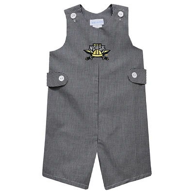 Toddler Vive La Fete Black Northern Kentucky University Norse Gingham Jon Romper