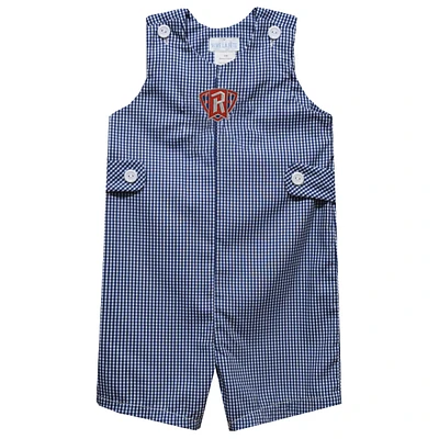 Toddler Vive La Fete Navy Radford Highlanders Gingham Jon Romper