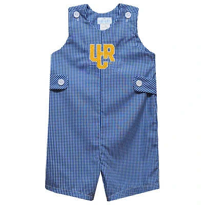 Toddler Vive La Fete Blue UC Riverside Highlanders Gingham Jon Romper