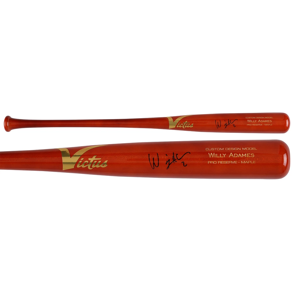 Willy Adames San Francisco Giants Autographed Victus Game Model Bat