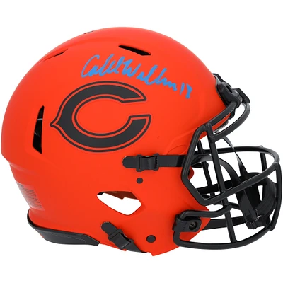 Caleb Williams Chicago Bears Autographed Riddell Rave Speed Authentic Helmet