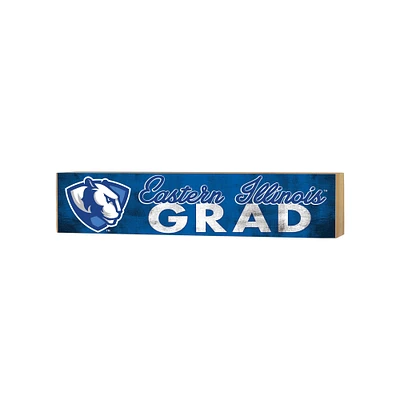 Eastern Illinois Panthers 3" x 13" Grad Block Sign