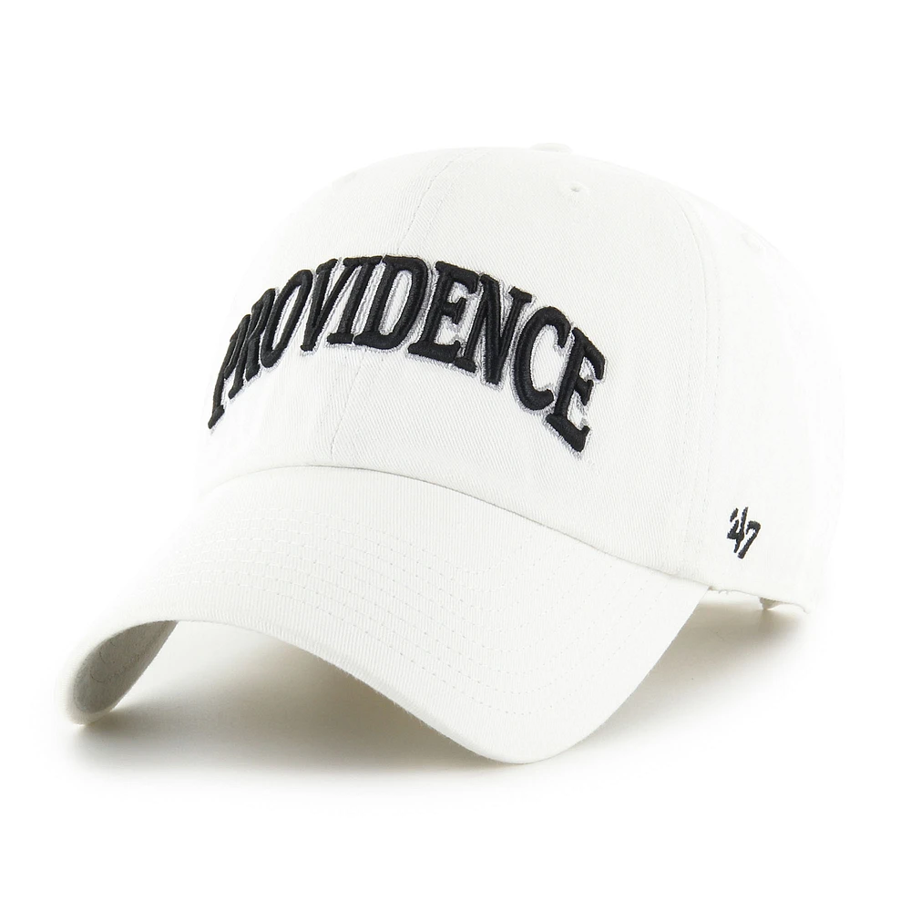 Men's '47 White Providence Friars Clean Up Adjustable Hat