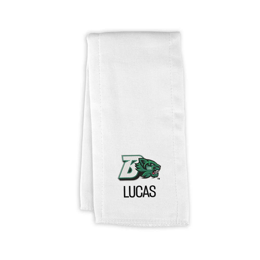 Infant Chad & Jake Binghamton Bearcats Personalized Burp Cloth