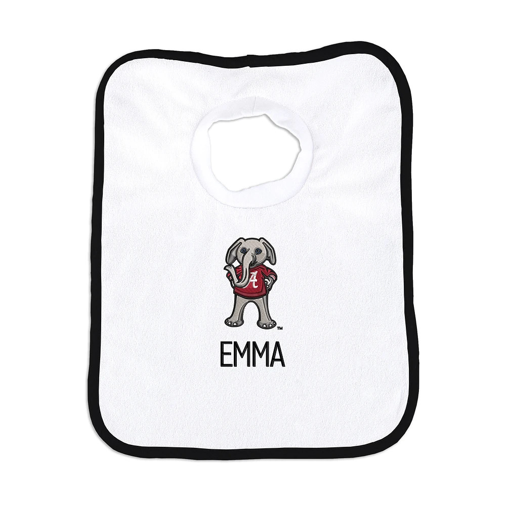 Infant Chad & Jake Alabama Crimson Tide Personalized Pullover Bib